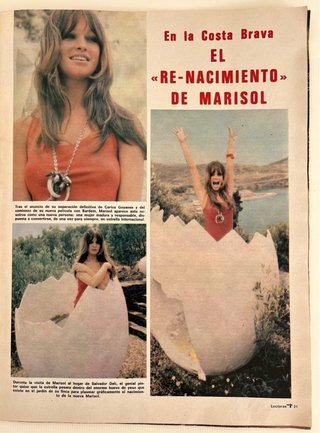 Revista Lecturas - 1972 - con Marisol en portada