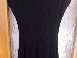 Vestido negro largo