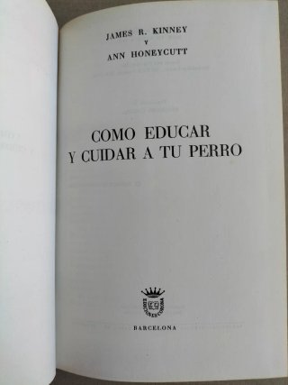 Libro Como educar y cuidar a tu perro