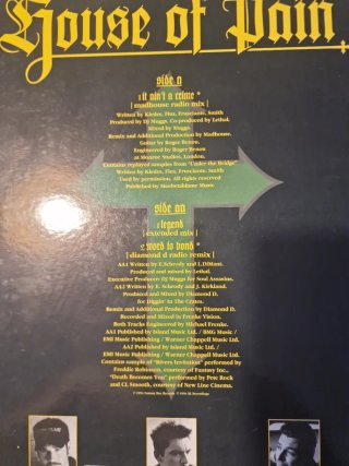Vinilo House of Pain - It Ain't a Crime / Legend