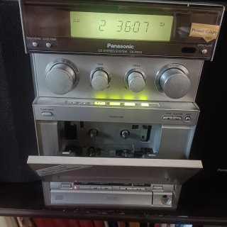Minicadena Panasonic SA-PM15 CD/Radio/Cinta