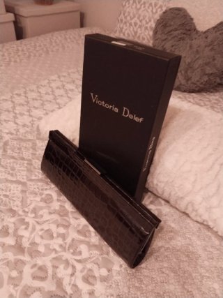 Bolso de mano Victoria Delef marrón