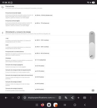 Monitor Lenovo T2424PA con cables