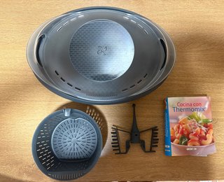Accesorios Thermomix: Cesta, Varoma y Libro