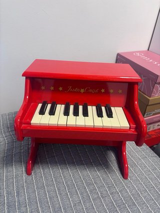 Piano Janod Circus Rojo Madera