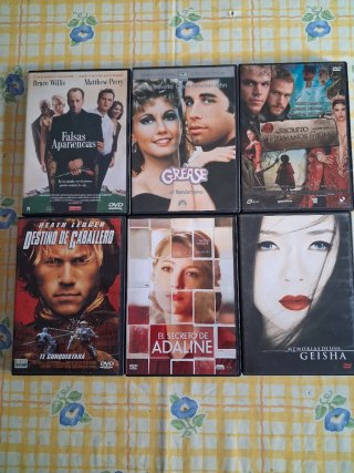 Lote 3 Películas DVD (Comedia, Drama, Romance)