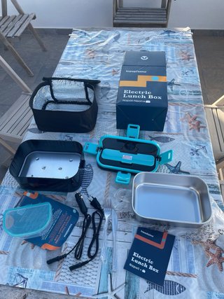 Travelisimo Electric Lunch Box Fiambrera Electrica