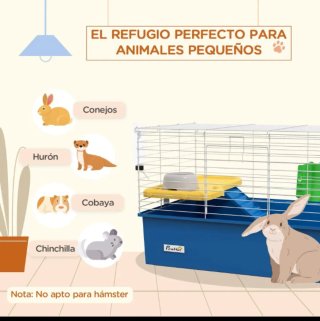 Jaula para hámster con accesorios