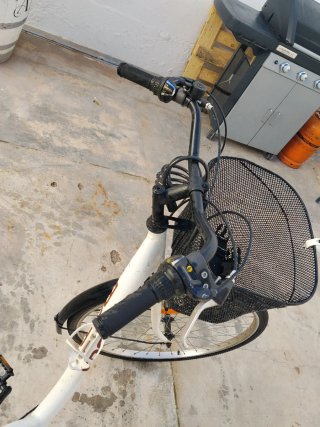 Bicicleta paseo con sillita Polisport