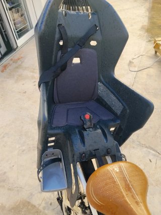 Bicicleta paseo con sillita Polisport