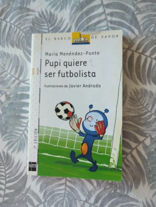 Pupi quiere ser futbolista