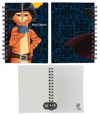 Libreta El gato con botas: El último deseo