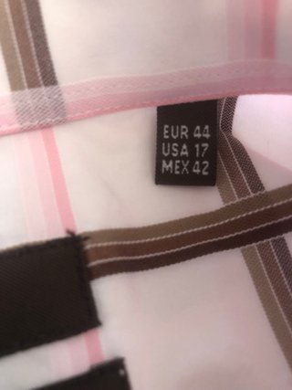Camisa de cuadros hombre