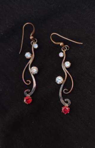 Conjunto Joyas Medievales Boda Tiara Pendientes
