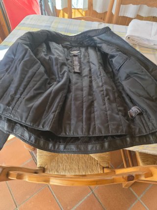Chaqueta Harley Davidson Negra con Forro