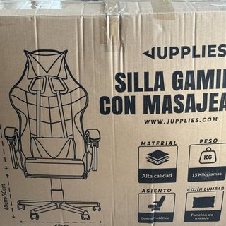 Silla Gaming Jupplies Nueva en Caja