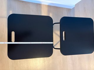 Mesitas Auxiliares Plegables (2 uds). Ikea.