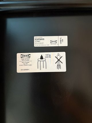 Mesitas Auxiliares Plegables (2 uds). Ikea.