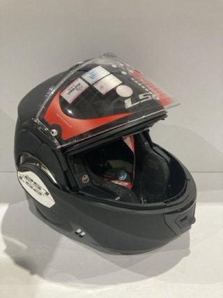 Casco Moto LS2 Valiant 257 Negro Mate