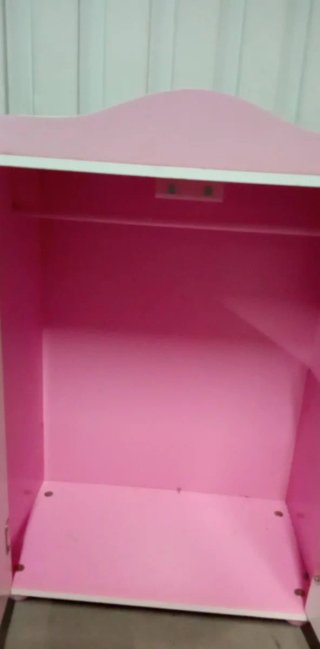 Silla doble para muñecas rosa estrellas