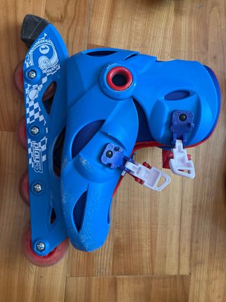 Patines Oxelo niño talla 34-36 + bolsa