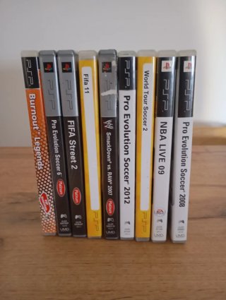 Colección 9 Videojuegos PSP Deporte