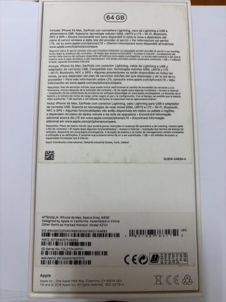 Caja iPhone XS Max