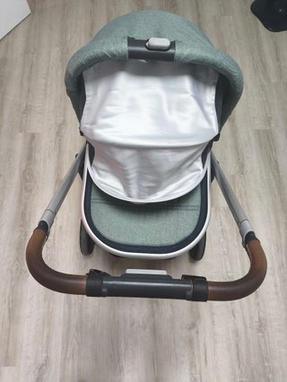 Carrito Uppababy Cruz capazo verde