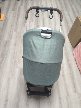 Carrito Uppababy Cruz capazo verde