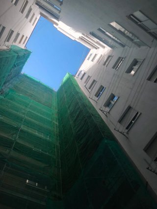 Andamios para construcción