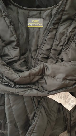 Chaqueta moto Crivit mujer negra + térmico