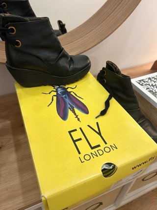 Botines Fly London Piel Talla 36