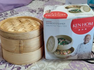 Vaporera de Bambú Ken Hom 20cm