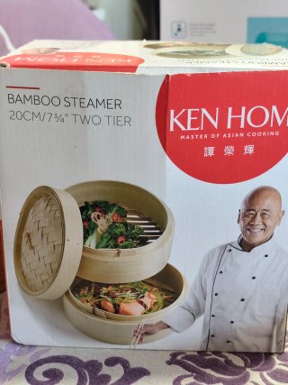 Vaporera de Bambú Ken Hom 20cm