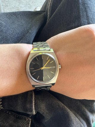 Reloj Nixon Plata y Negro