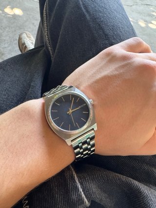 Reloj Nixon Plata y Negro