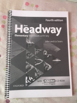 New Headway Elementary Workbook with Key +iChecker