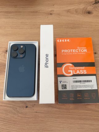 iPhone 15 Pro Azul 256GB