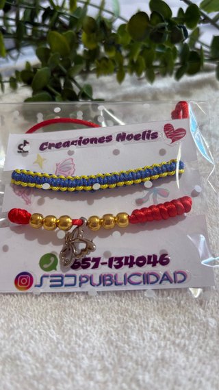 Lote 3 Pulseras Creaciones Noelis