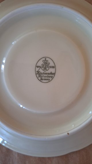 4 Sottopiatti Porcellana Hutschenreuther