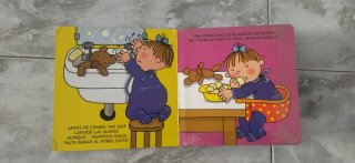 Libro las tres mellizas bebe, ¡A comer!