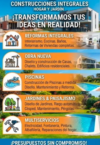 Construcción Hogar y Jardín
