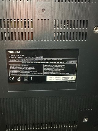 Televisor Toshiba Regza Plata