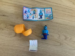 Huevo Kinder Muñeco Disney Aladdín Genio