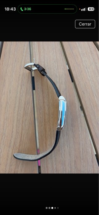 Reloj Emporio Armani Cuadrado Negro y Plateado