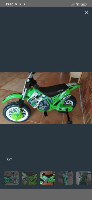 Moto Eléctrica Infantil Injusa 677