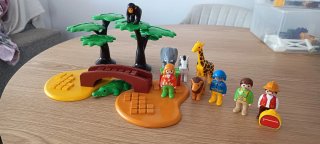 Playmobil 1 2 3 Safari Set