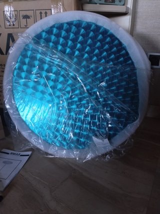 Mesa redonda BAKAJI aluminio exterior