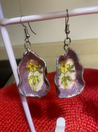 Pendientes handmade de arcilla y otros