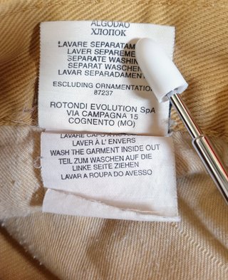 Trussardi Jeans Golden Line Vintage High-Waisted T
